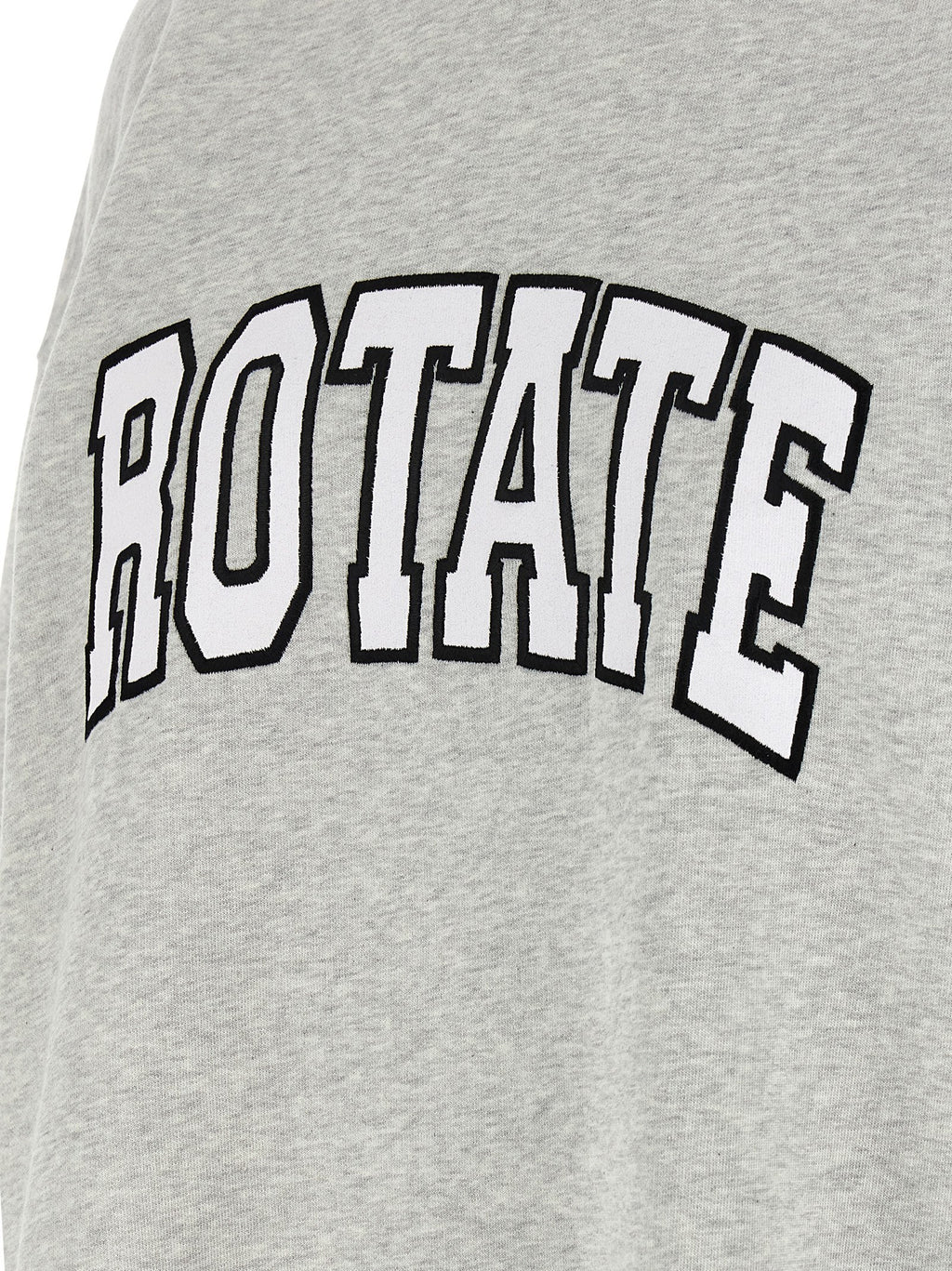ROTATE BIRGER CHRISTENSEN Gray Cotton Sweatshirt