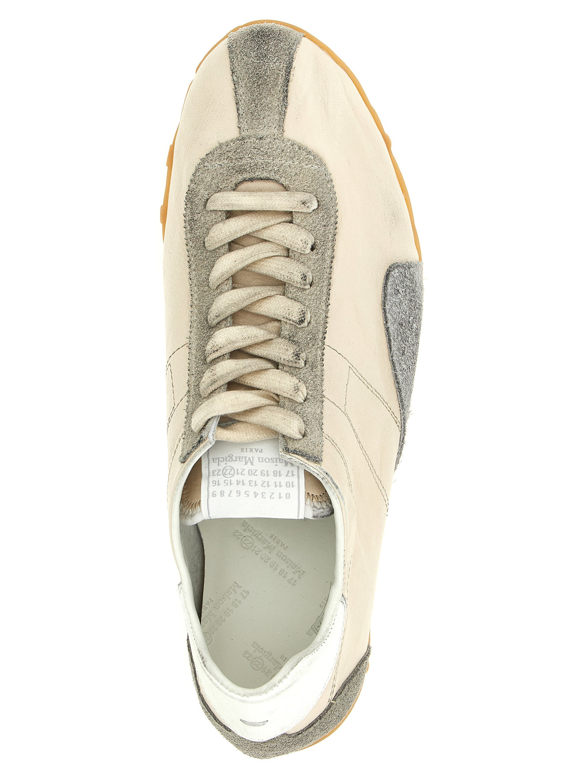 Graue Kaschmir-Sneaker von Maison Margiela