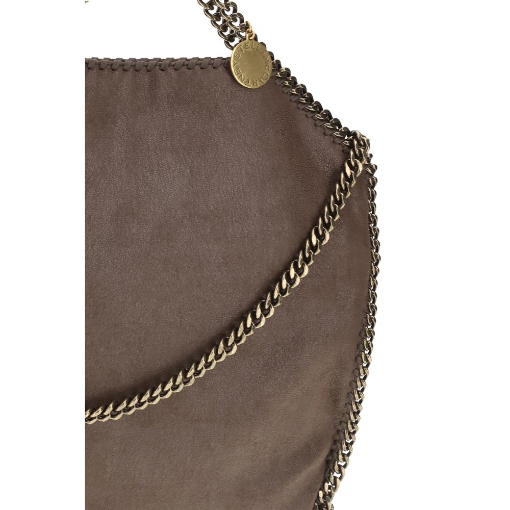 Stella McCartney Braune Polyamid-Umhängetasche