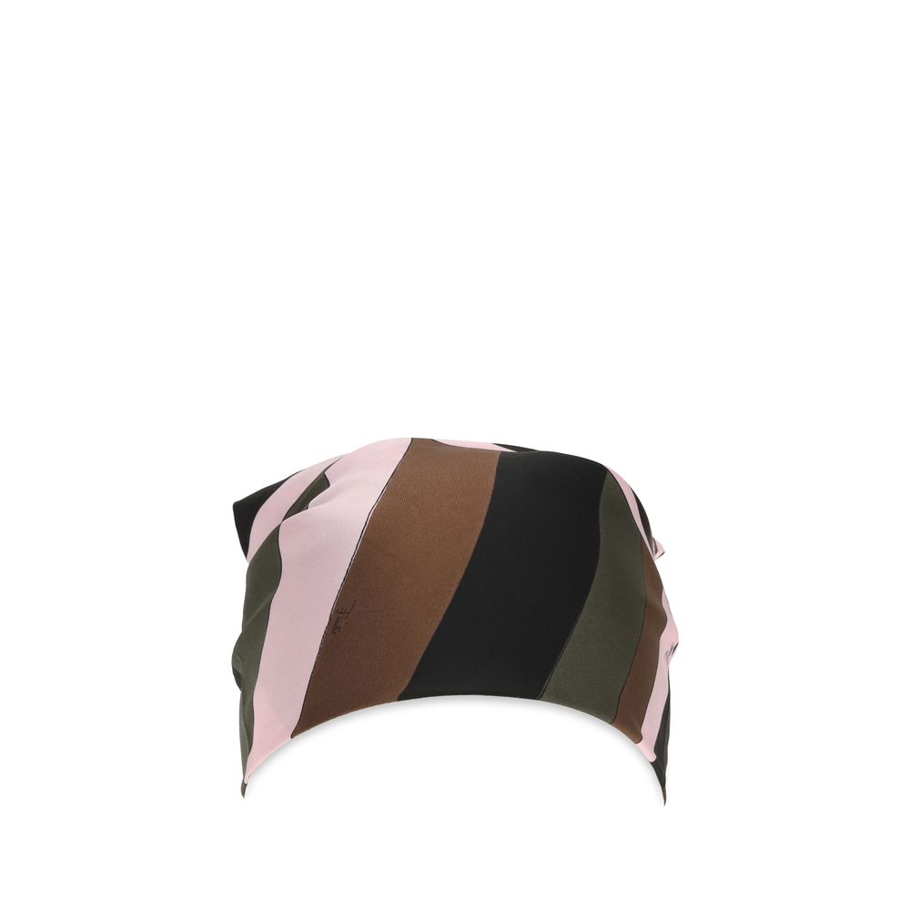 Emilio Pucci Mehrfarbiger Seidenfoulard