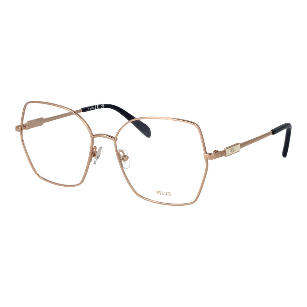 Emilio Pucci Brille aus Goldmetall (Fassungen)