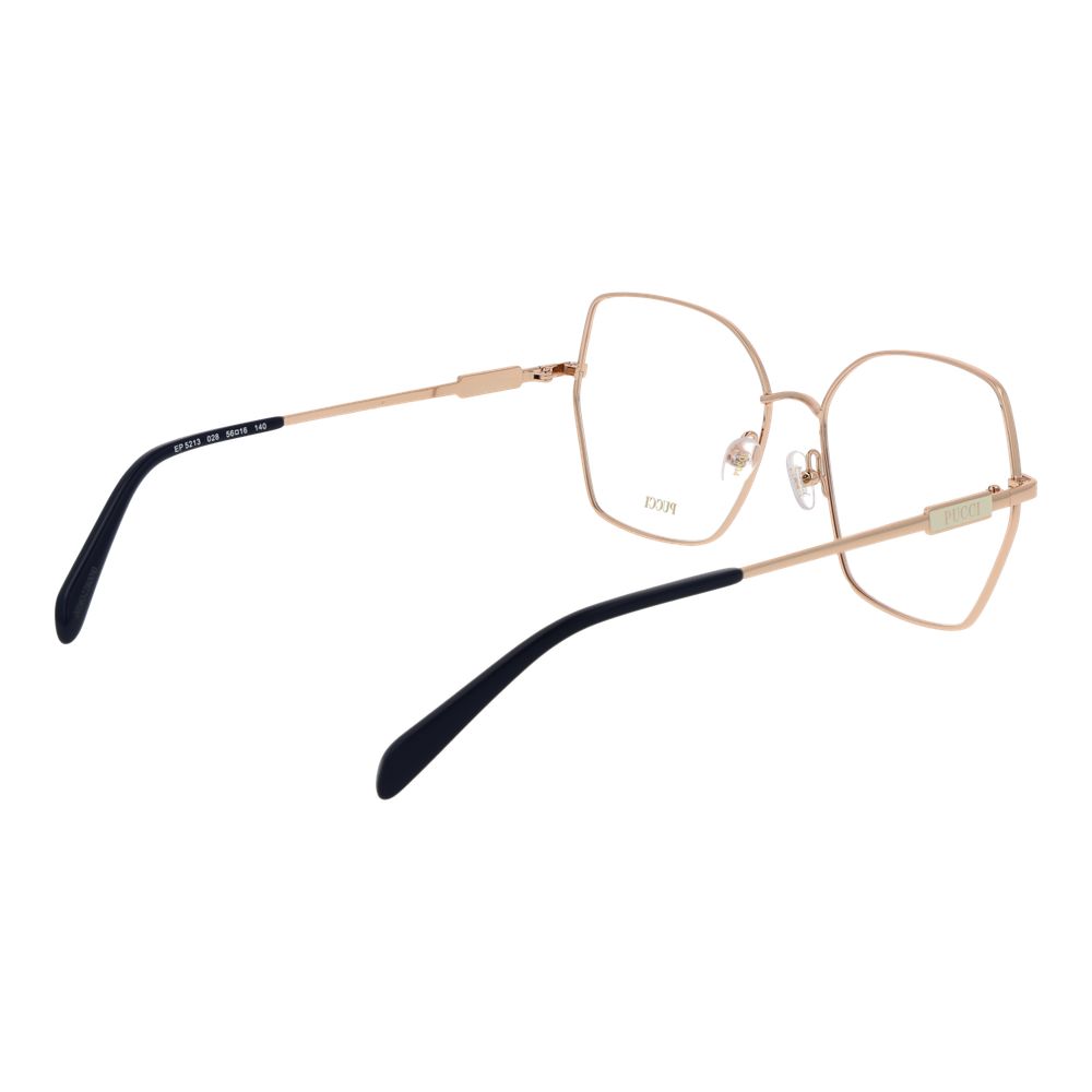 Emilio Pucci Brille aus Goldmetall (Fassungen)
