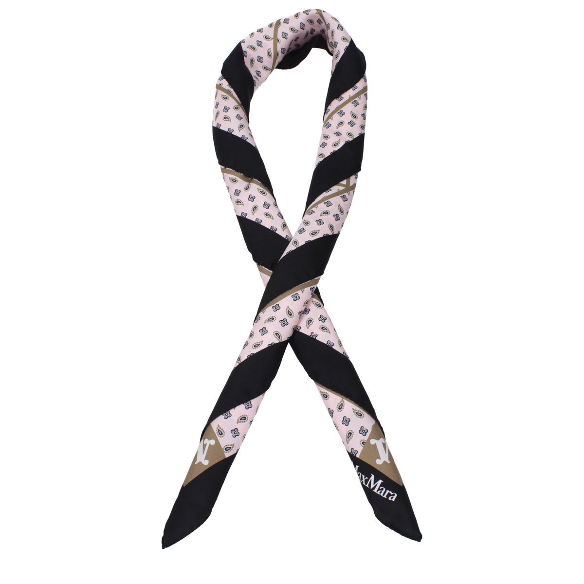 Max Mara Seidenfoulard in Pink