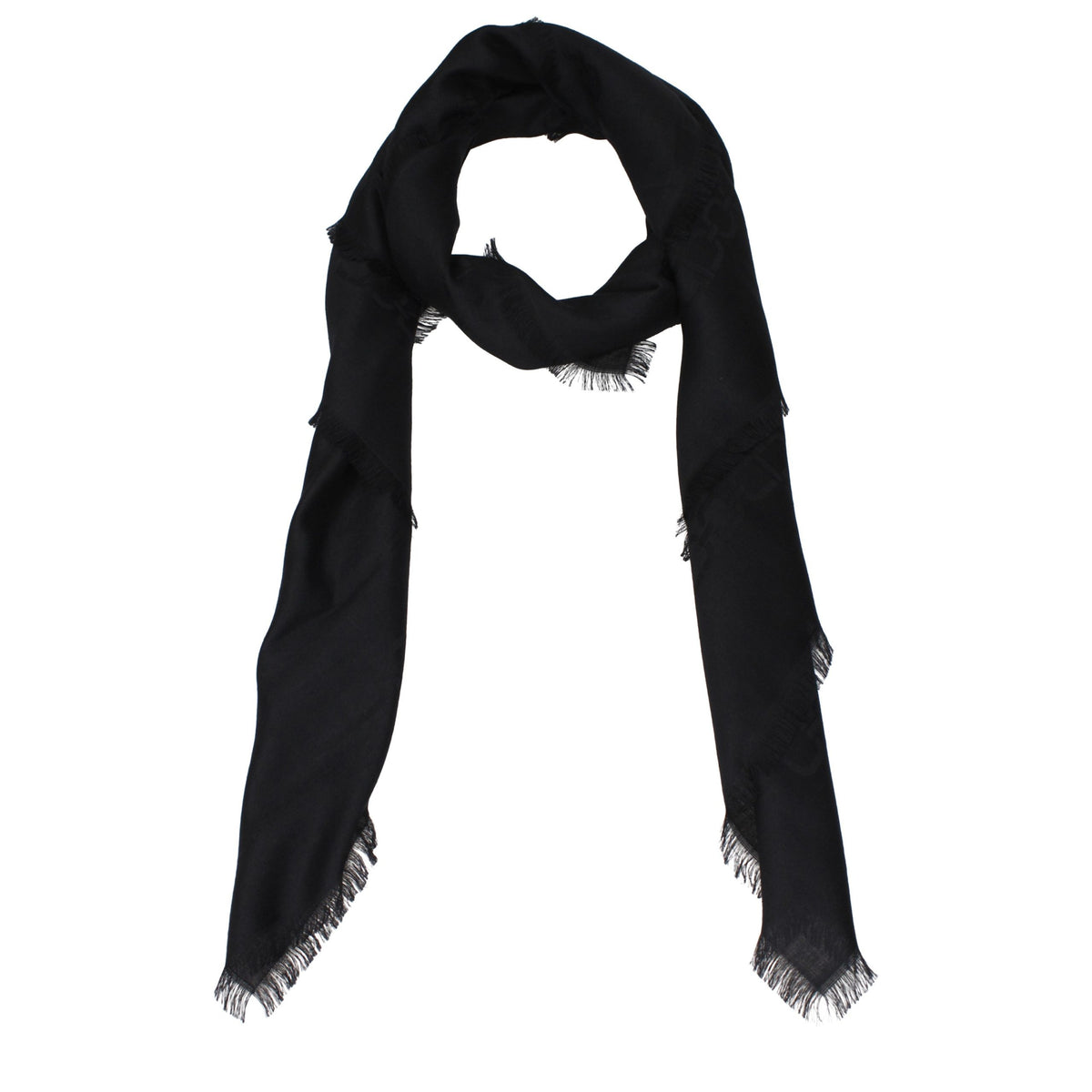 Tom Ford Foulard aus schwarzem Kaschmir