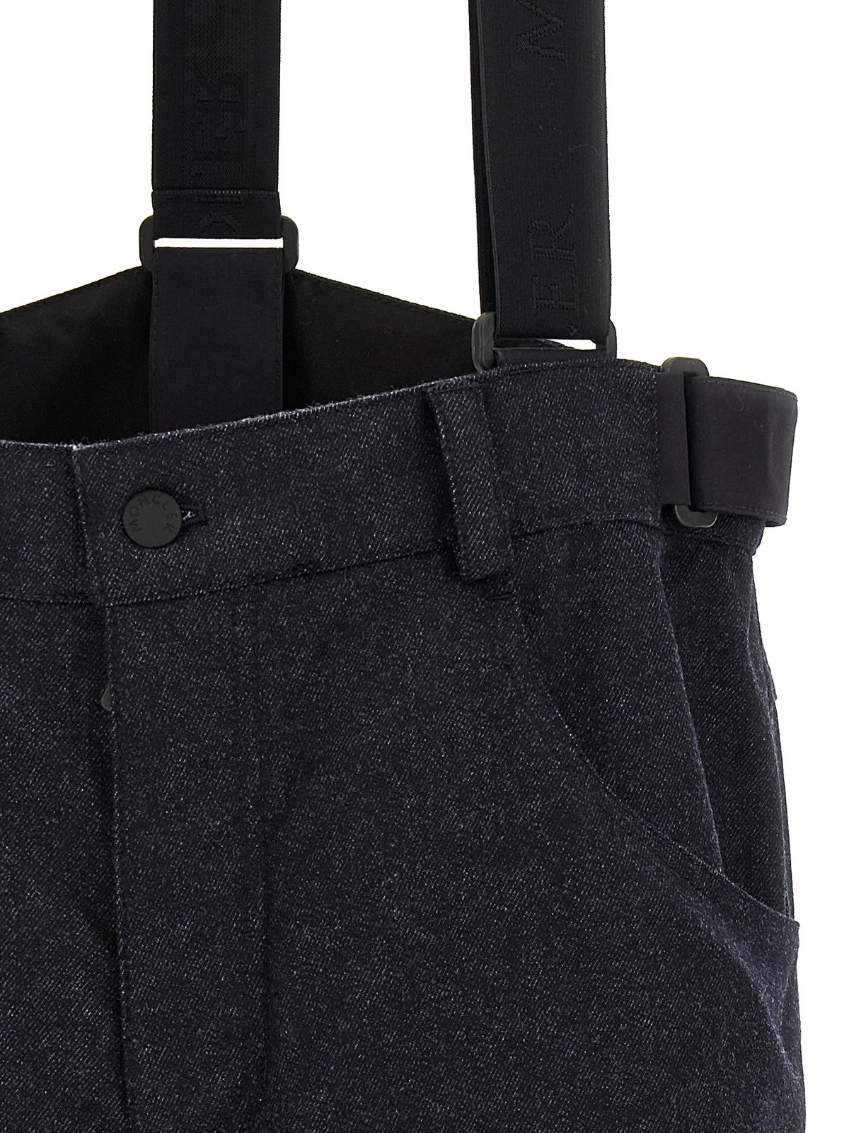 Moncler Grenoble Blaue Sportbekleidung aus Polyamid