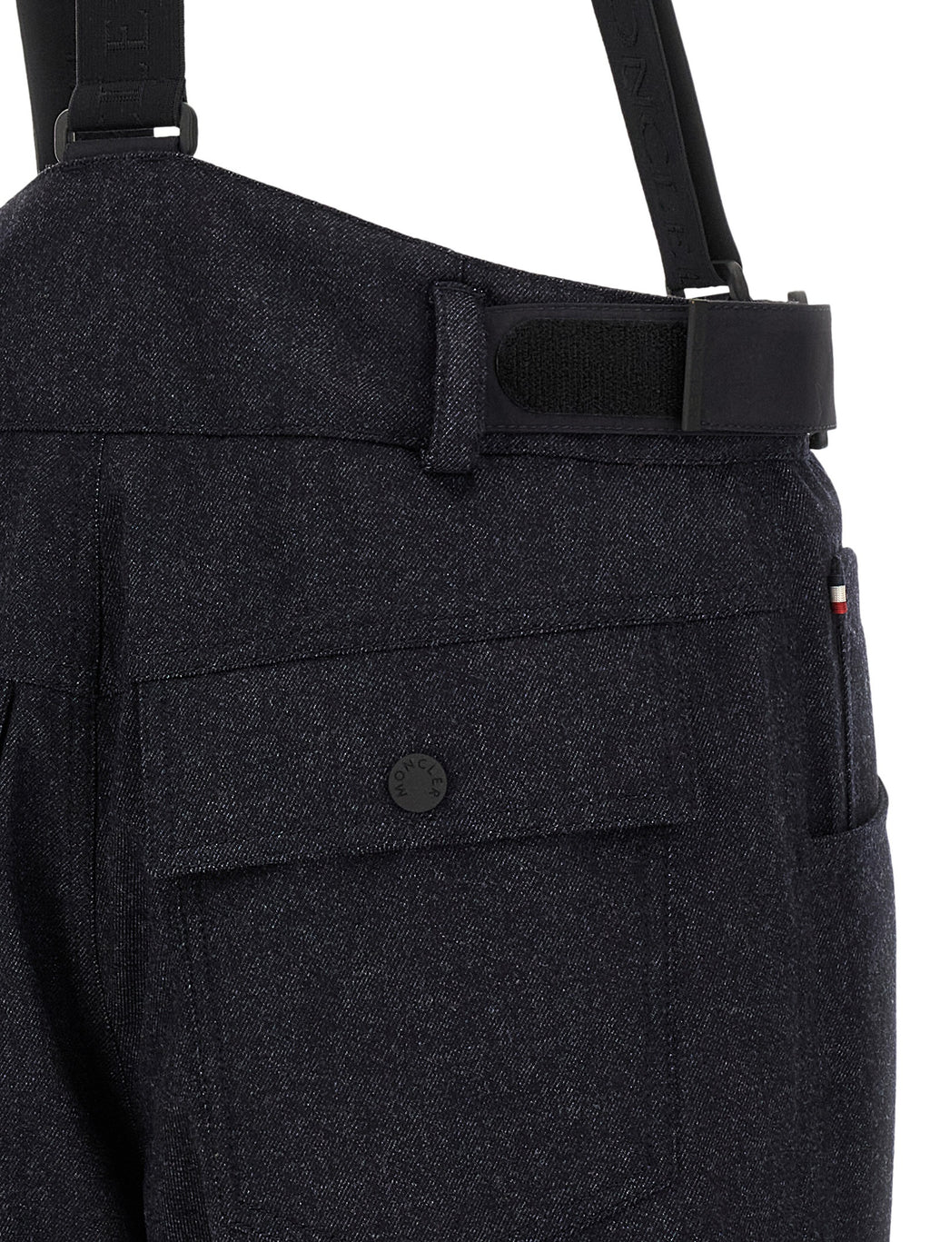 Moncler Grenoble Blaue Sportbekleidung aus Polyamid