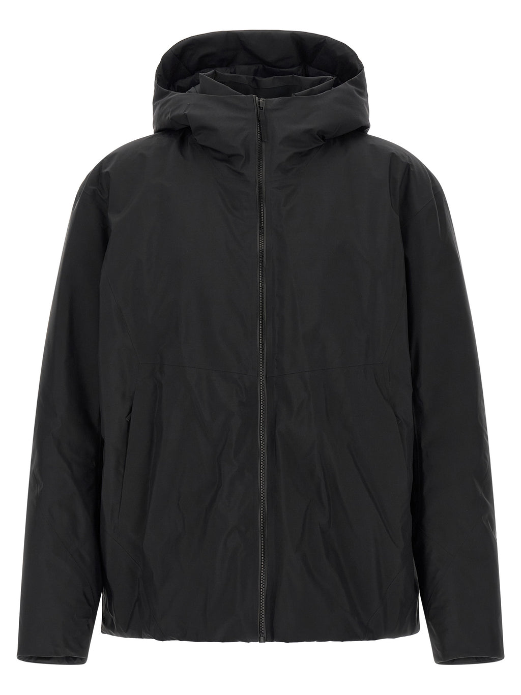 Arc'teryx Veilance Schwarze Nylon-Shelljacke