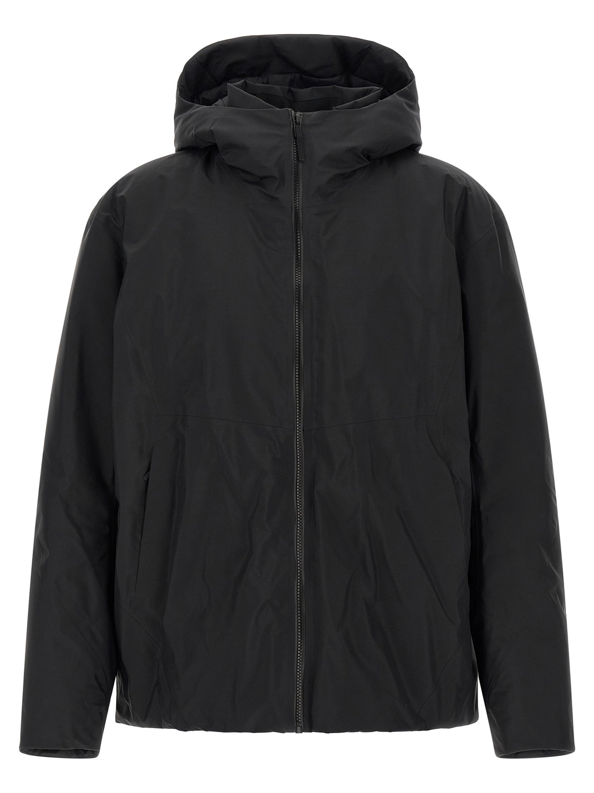 Arc'teryx Veilance Schwarze Nylon-Shelljacke