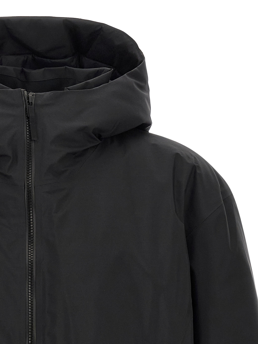 Arc'teryx Veilance Schwarze Nylon-Shelljacke