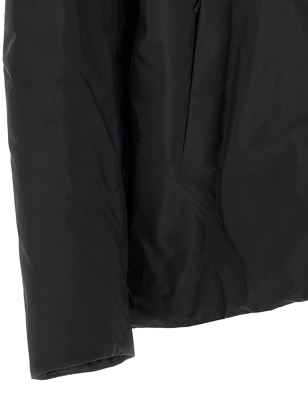 Arc'teryx Veilance Schwarze Nylon-Shelljacke
