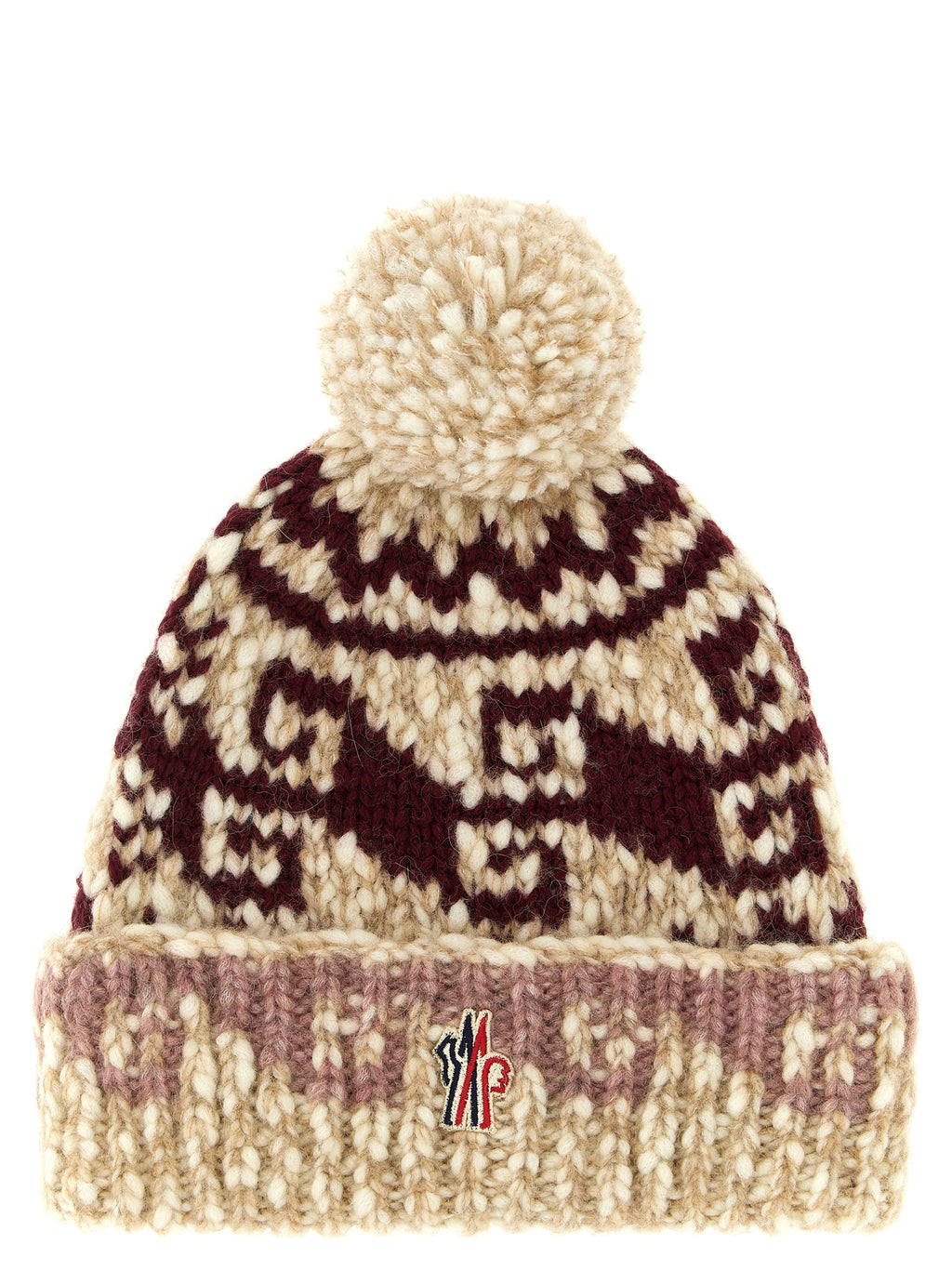 Moncler Grenoble Multicolor Wool Beanie