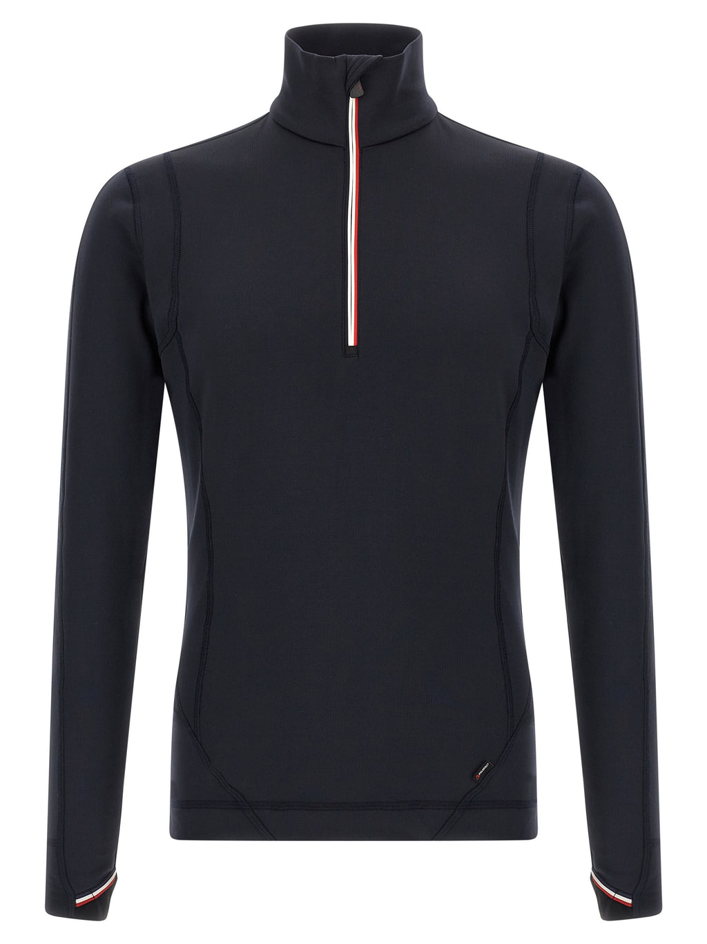 Moncler Grenoble Sweatshirt aus blauem Polyamid