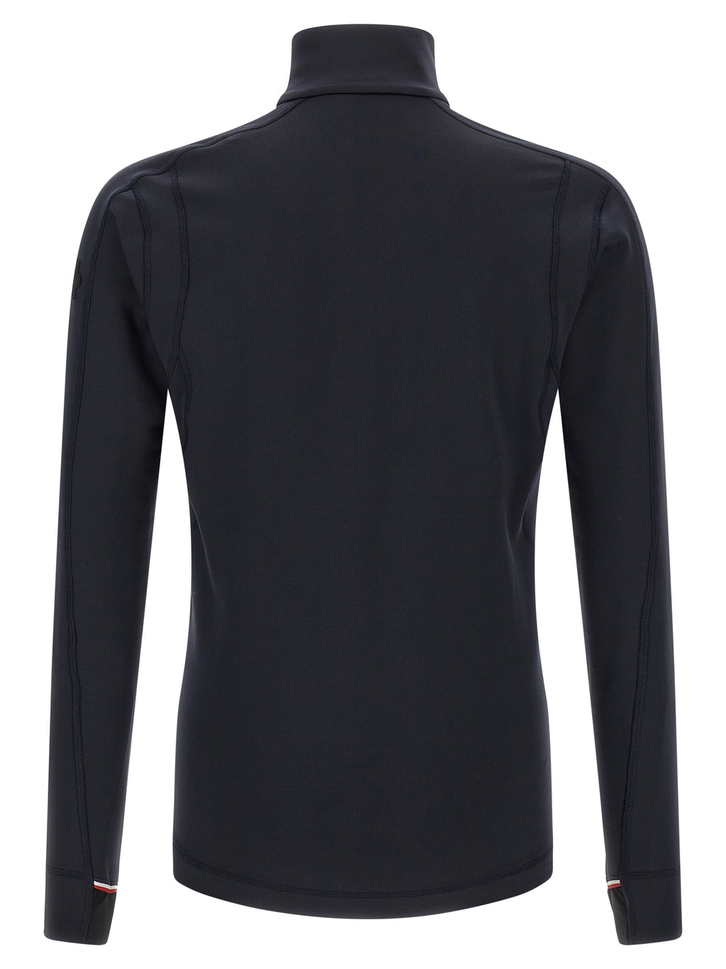 Moncler Grenoble Sweatshirt aus blauem Polyamid