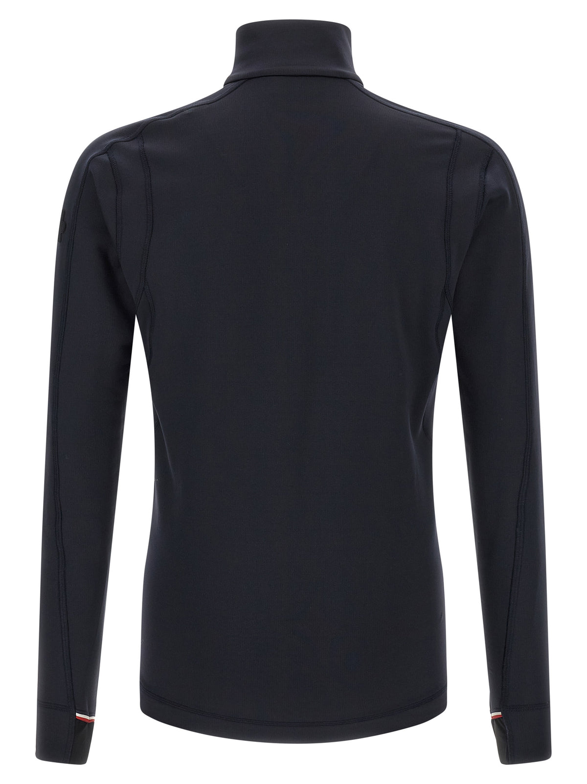Moncler Grenoble Sweatshirt aus blauem Polyamid