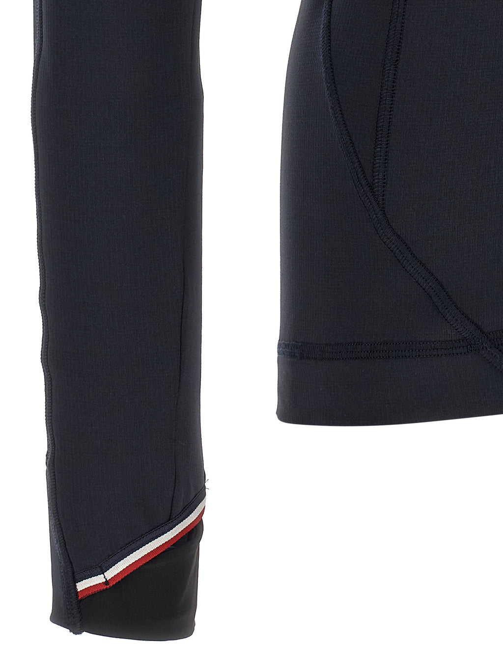Moncler Grenoble Sweatshirt aus blauem Polyamid