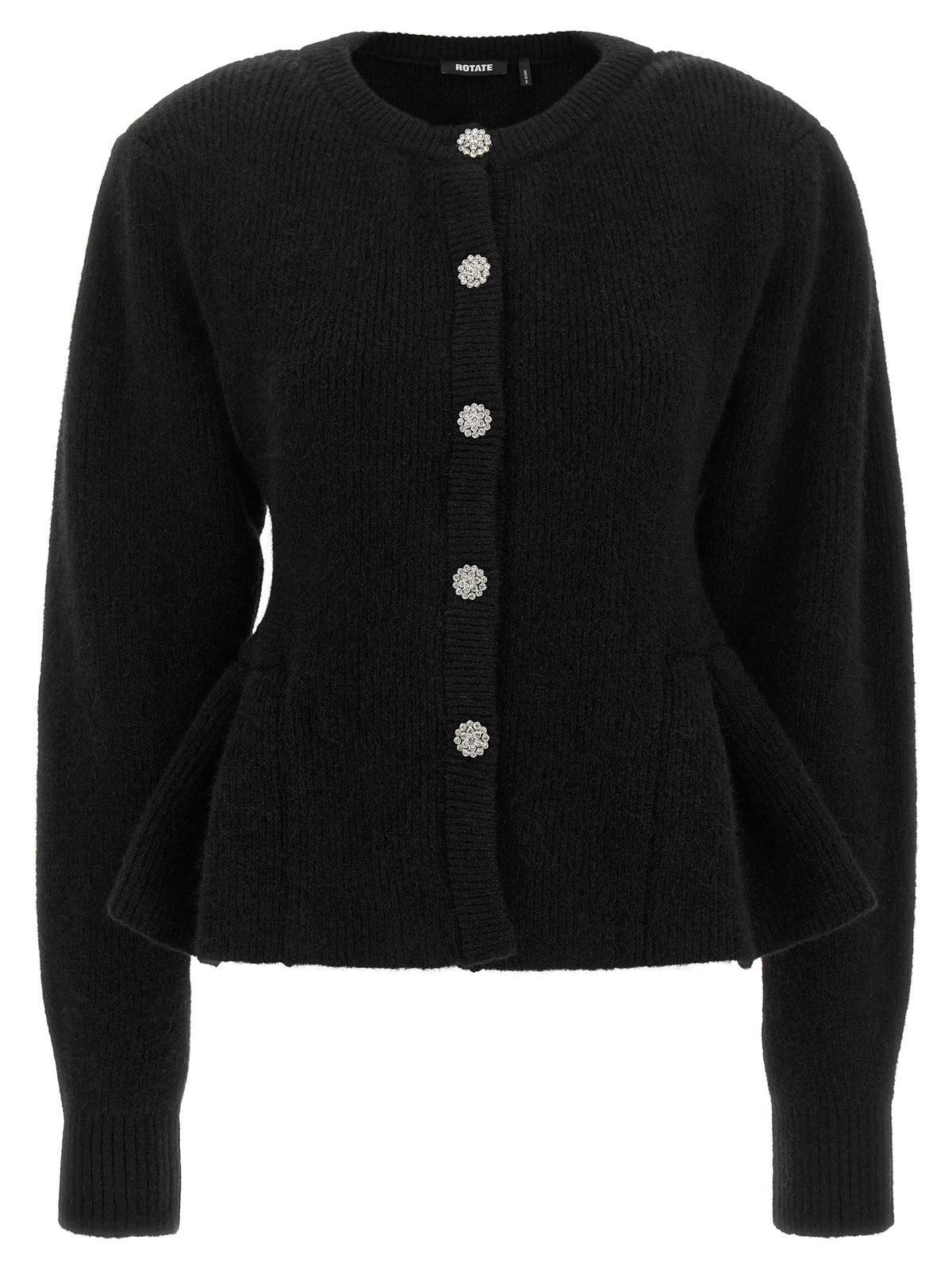 Schwarze Strickjacke aus Wolle von ROTATE BIRGER CHRISTENSEN
