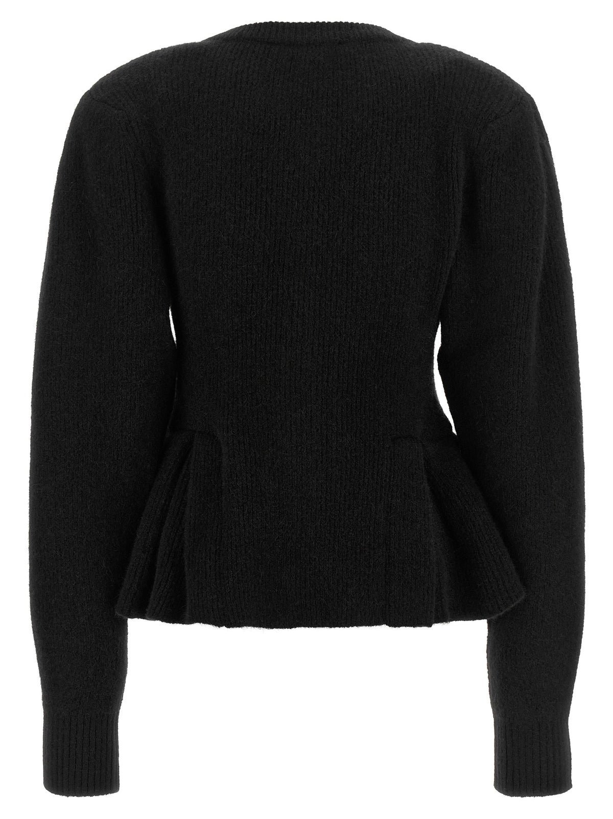 Schwarze Strickjacke aus Wolle von ROTATE BIRGER CHRISTENSEN