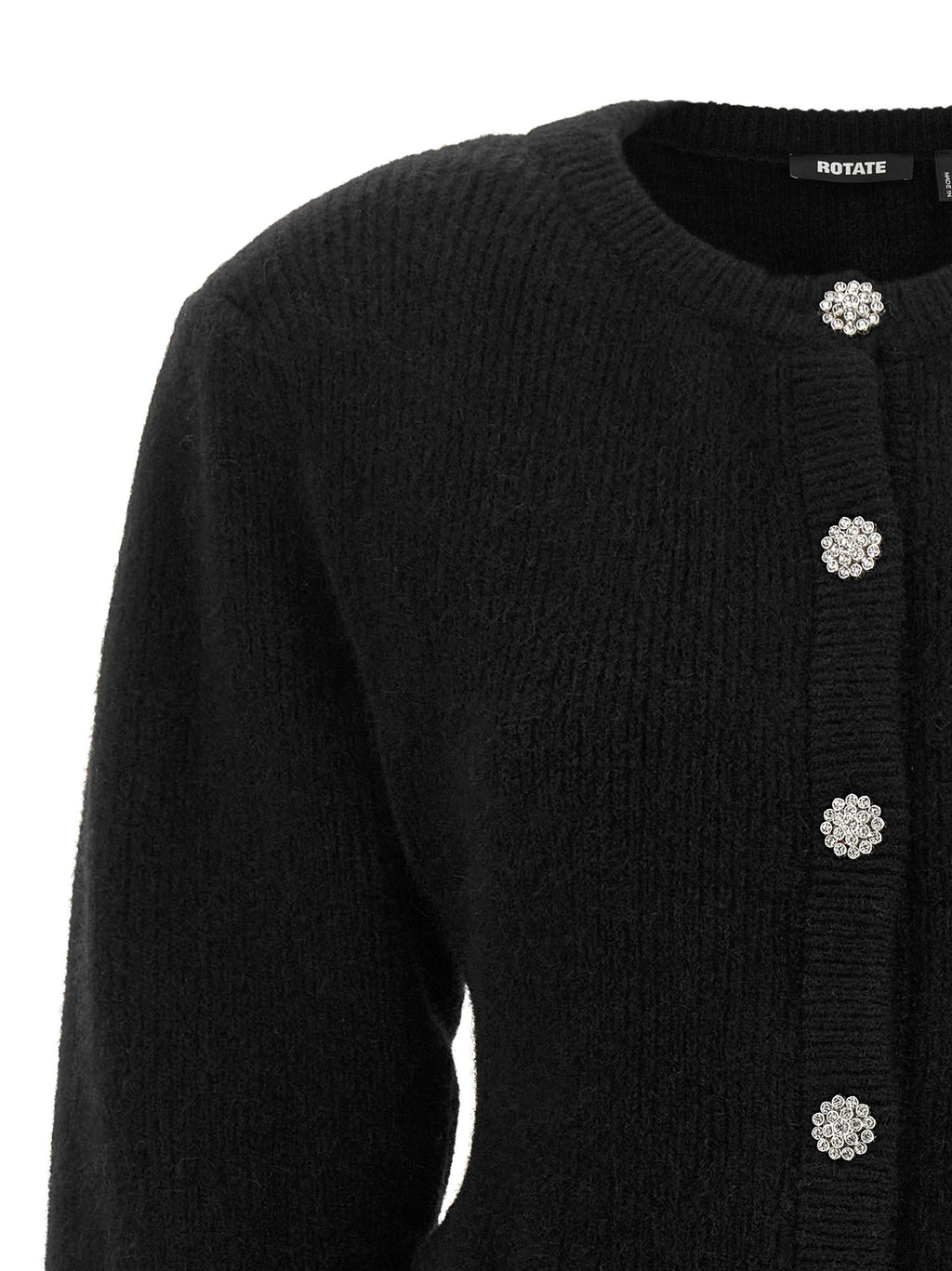 Schwarze Strickjacke aus Wolle von ROTATE BIRGER CHRISTENSEN