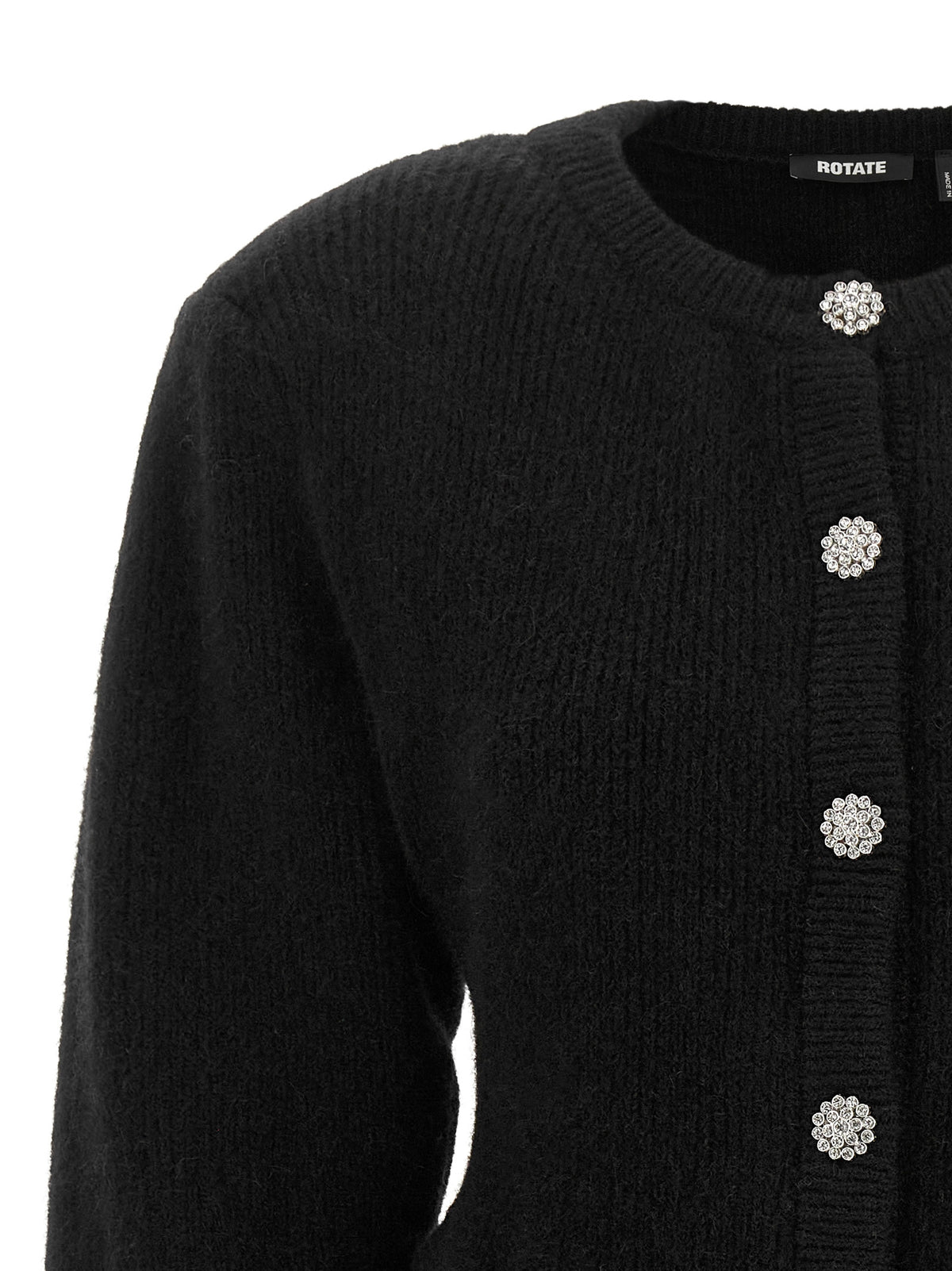 Schwarze Strickjacke aus Wolle von ROTATE BIRGER CHRISTENSEN