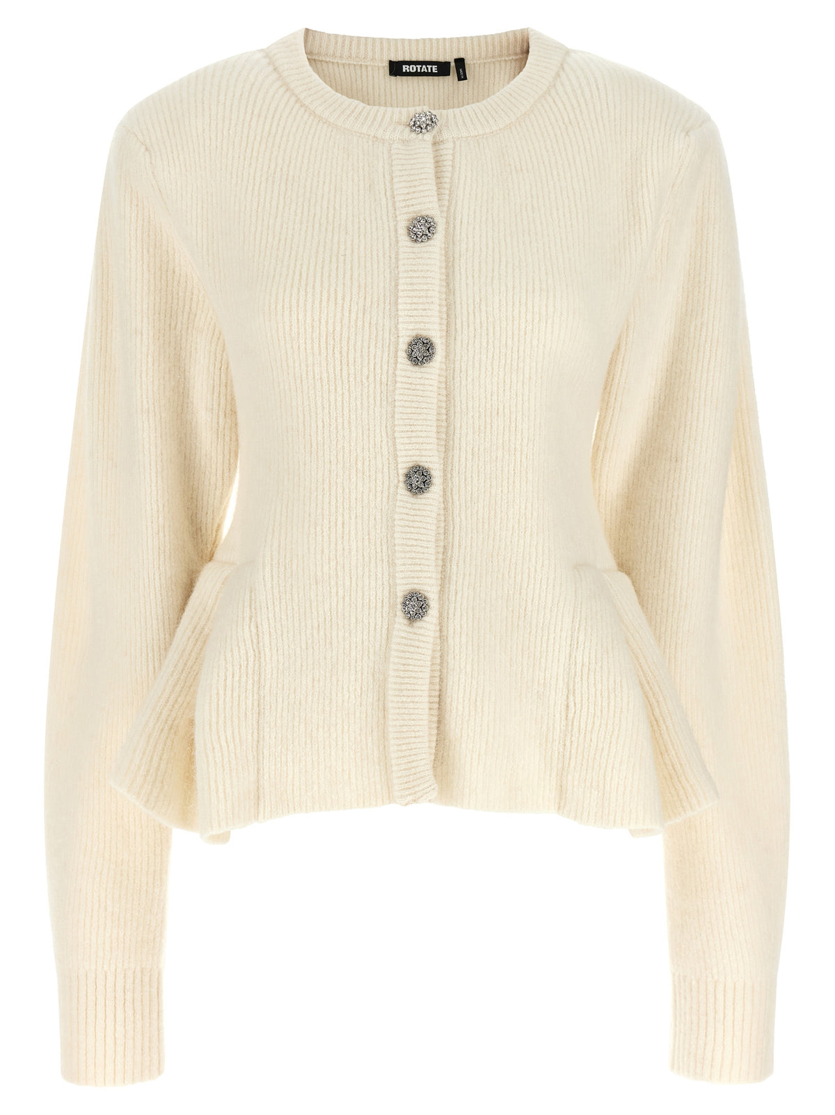 ROTATE BIRGER CHRISTENSEN Wollcardigan in Weiß
