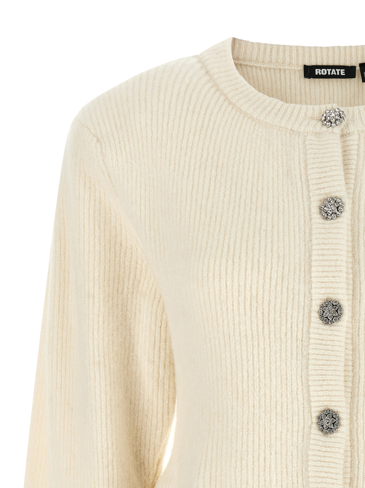 ROTATE BIRGER CHRISTENSEN Wollcardigan in Weiß