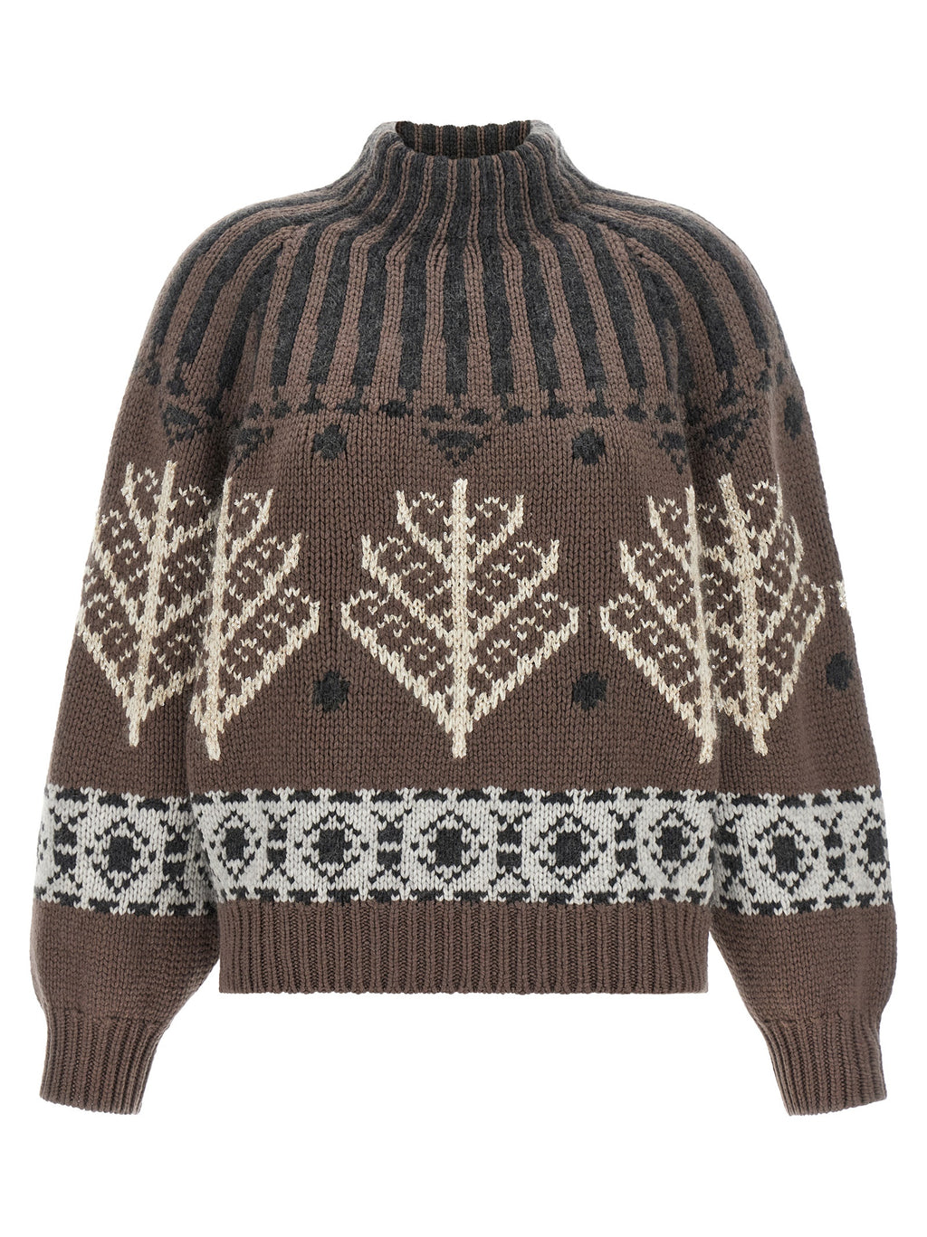 Brunello Cucinelli Brauner Kaschmir-Cardigan