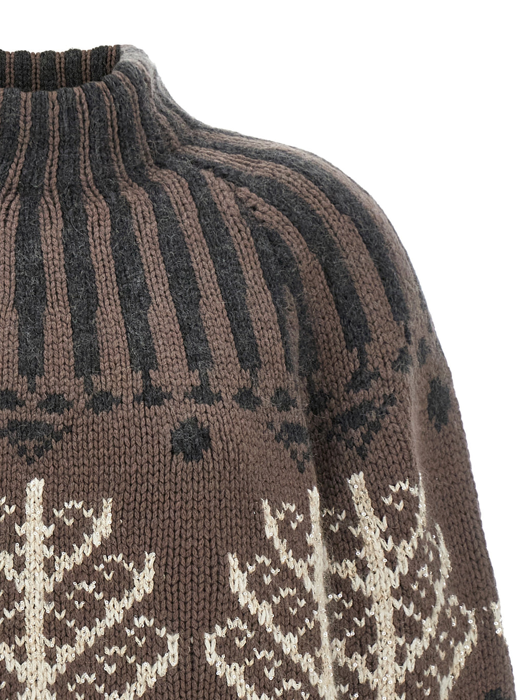 Brunello Cucinelli Brauner Kaschmir-Cardigan
