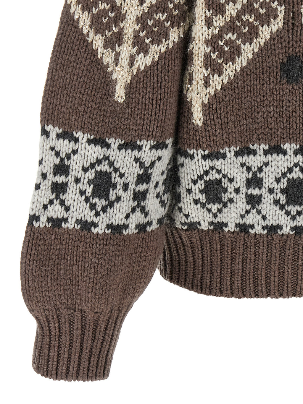 Brunello Cucinelli Brauner Kaschmir-Cardigan