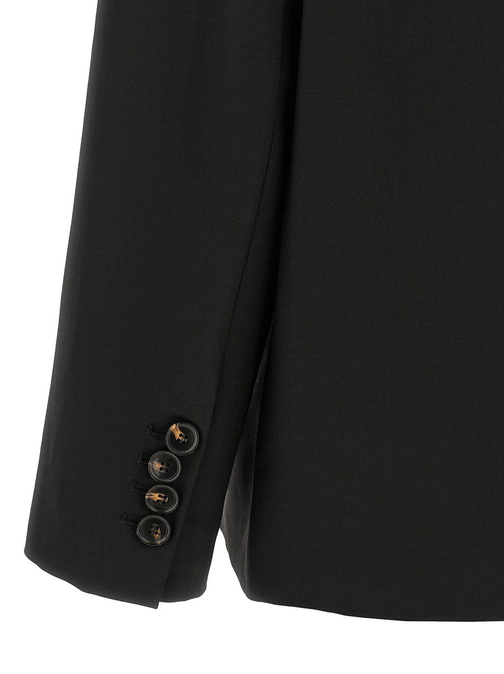 Schwarzer Polyester-Blazer von Ganni