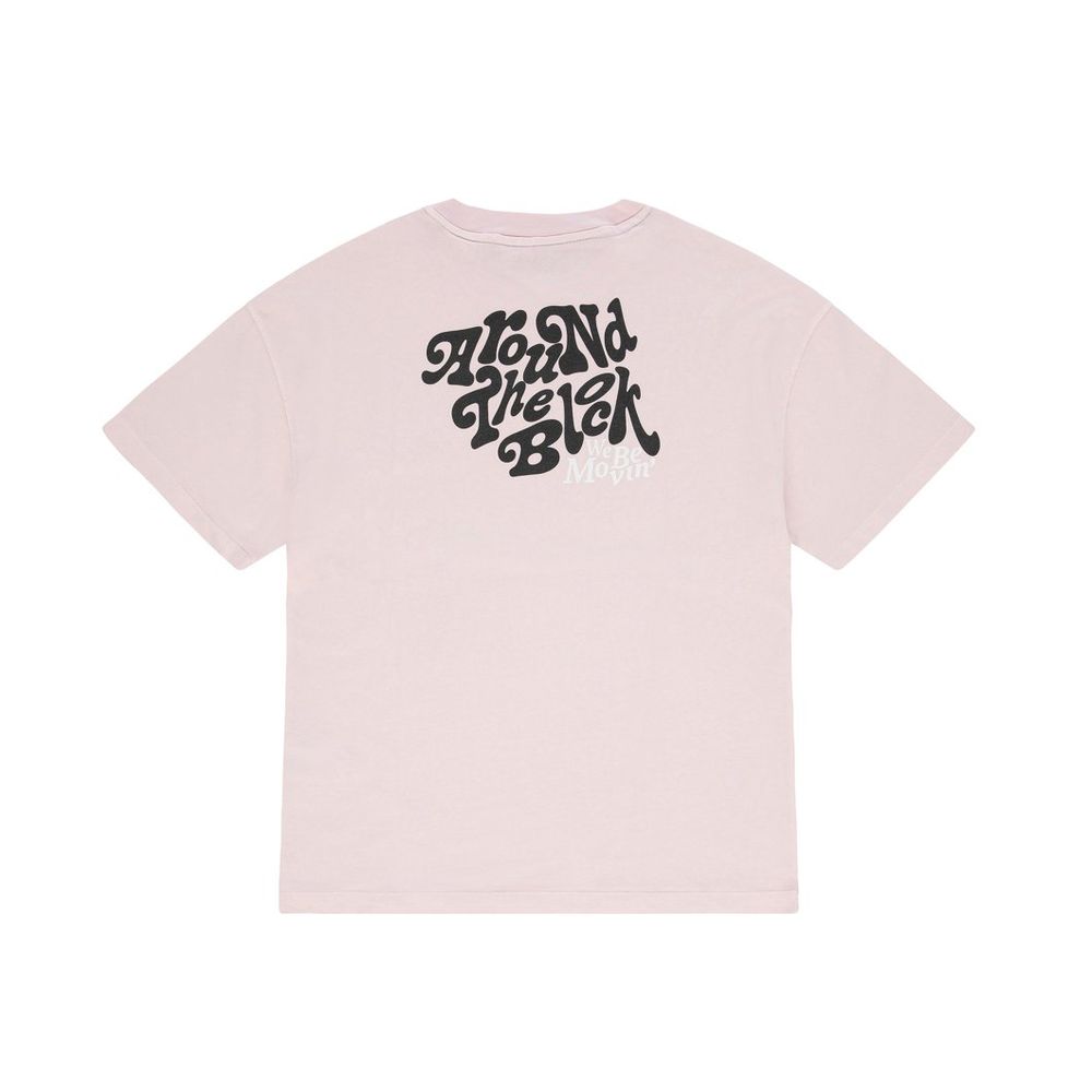5TATE OF MIND Rosa Baumwoll-T-Shirt