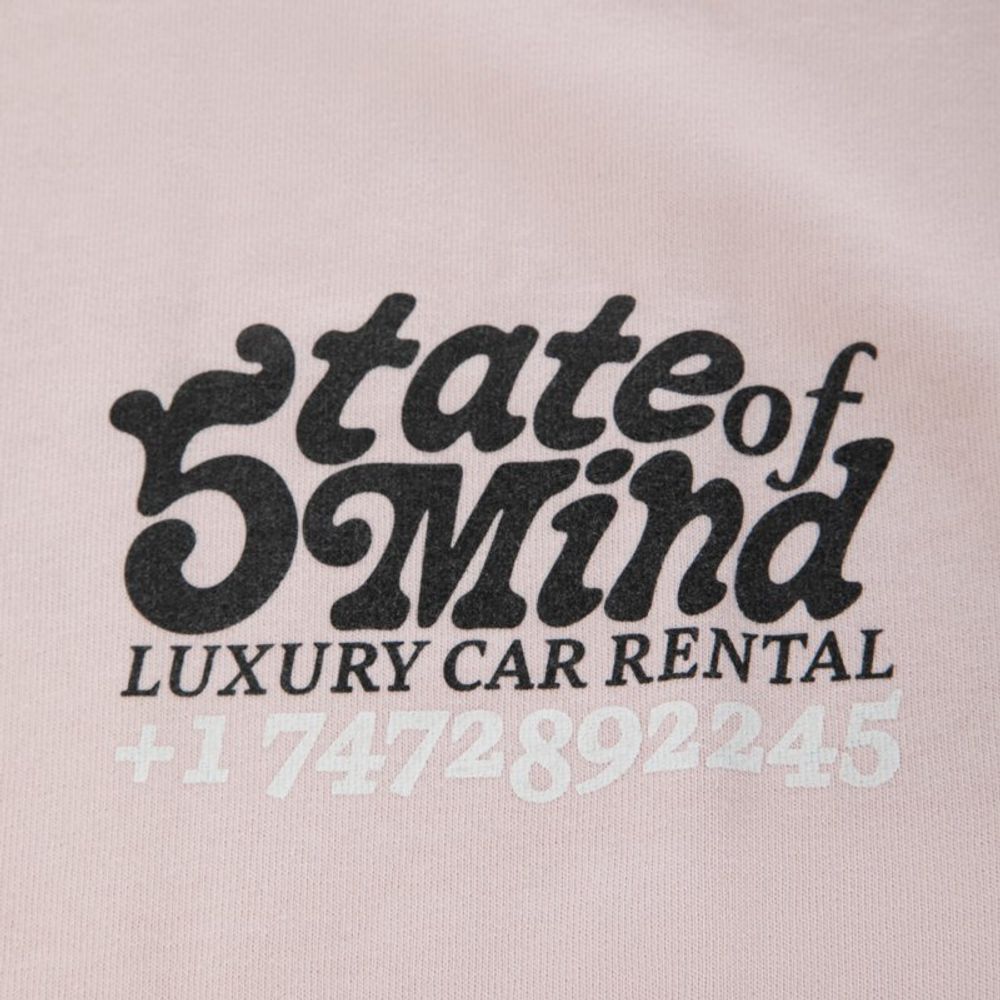 5TATE OF MIND Rosa Baumwoll-T-Shirt