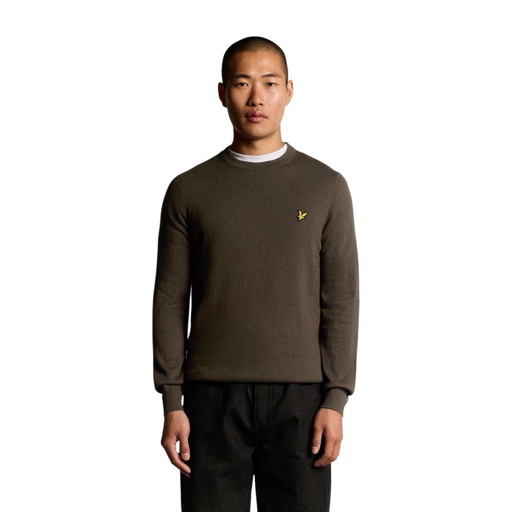 Lyle & Scott Braunes Baumwoll-Sweatshirt