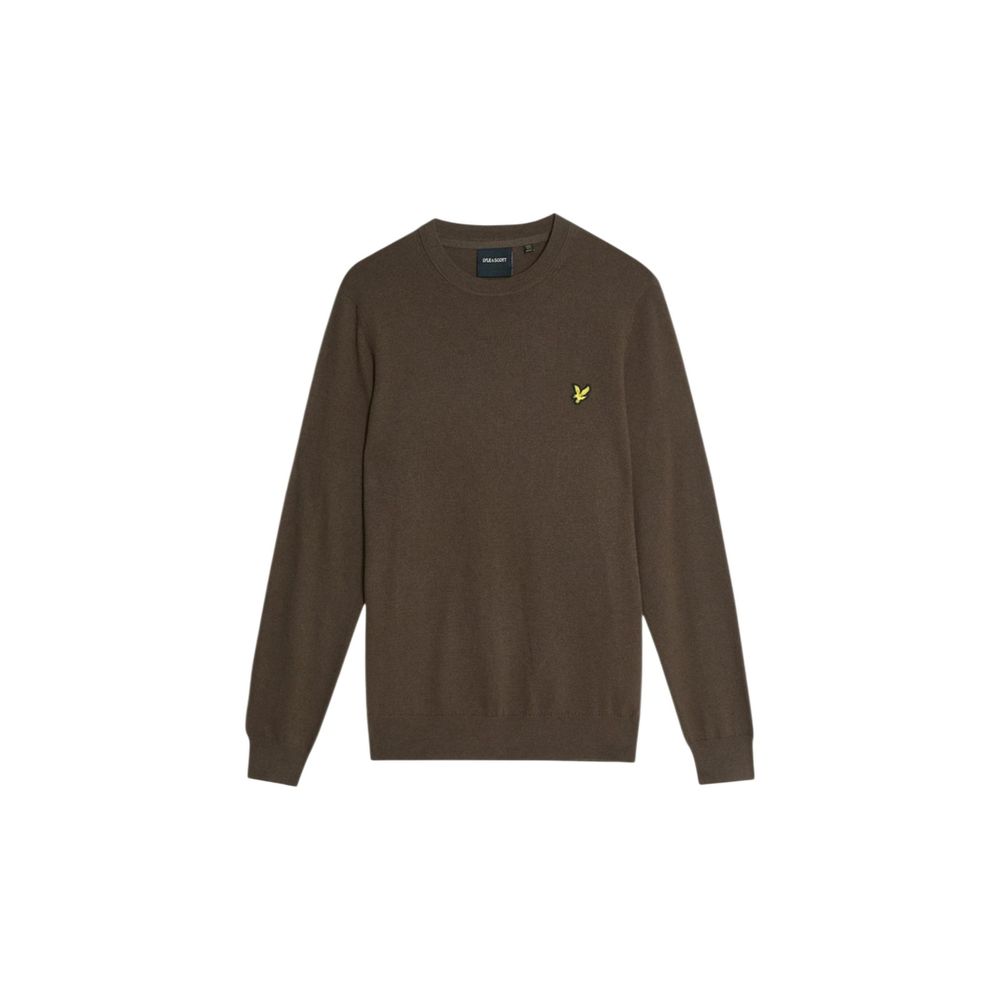 Lyle & Scott Braunes Baumwoll-Sweatshirt