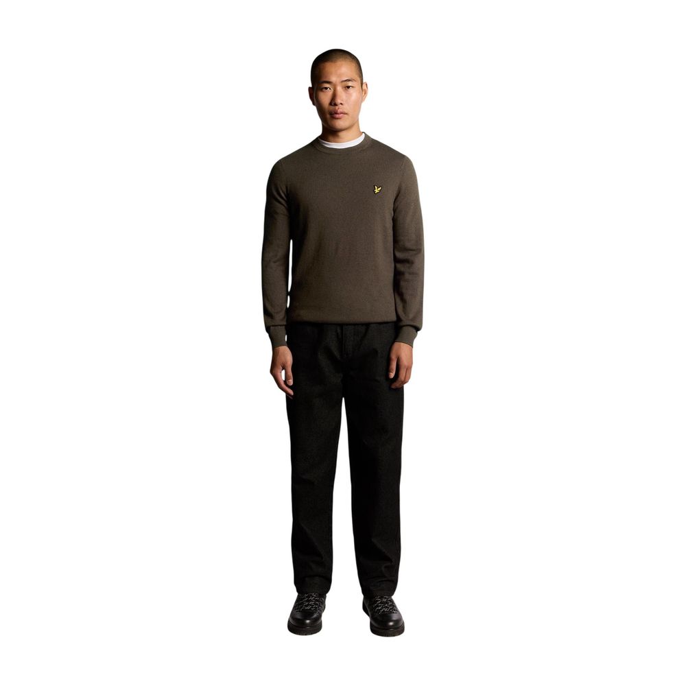 Lyle & Scott Braunes Baumwoll-Sweatshirt