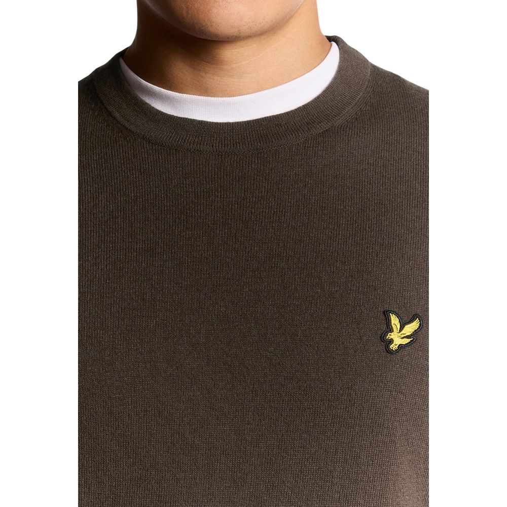 Lyle & Scott Braunes Baumwoll-Sweatshirt