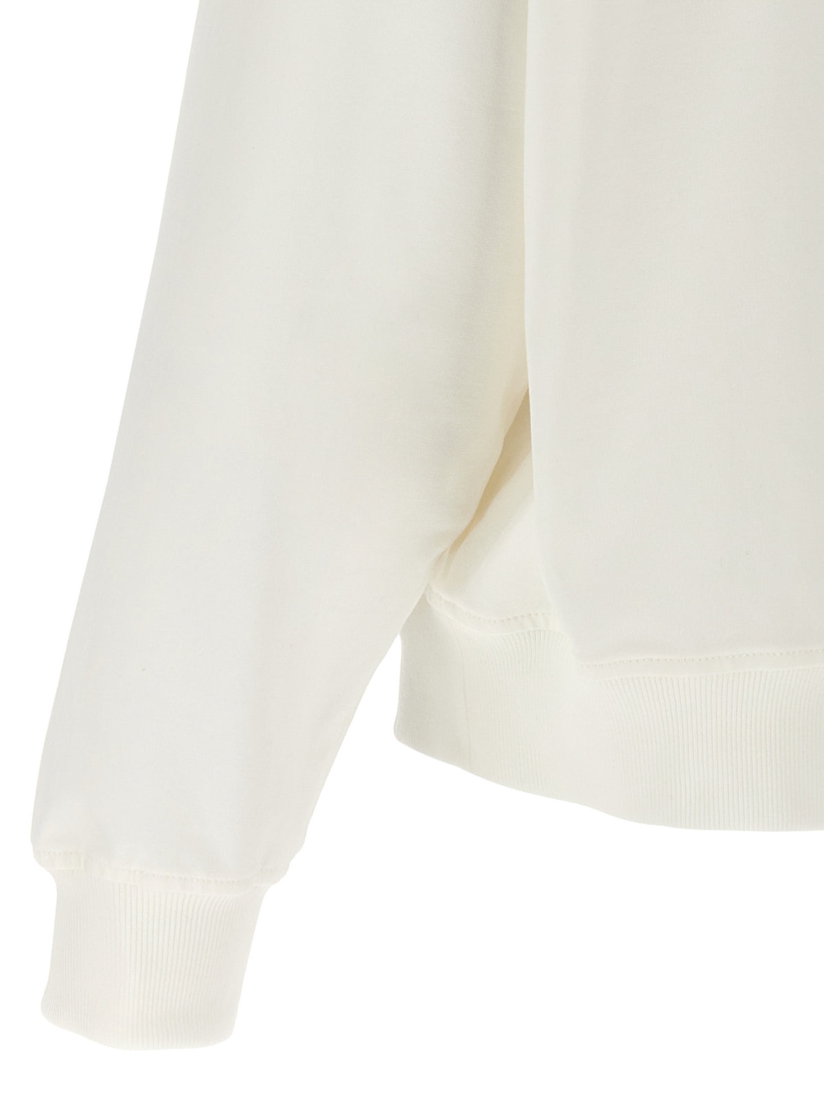 Weißer Baumwoll-Hoodie von Brunello Cucinelli