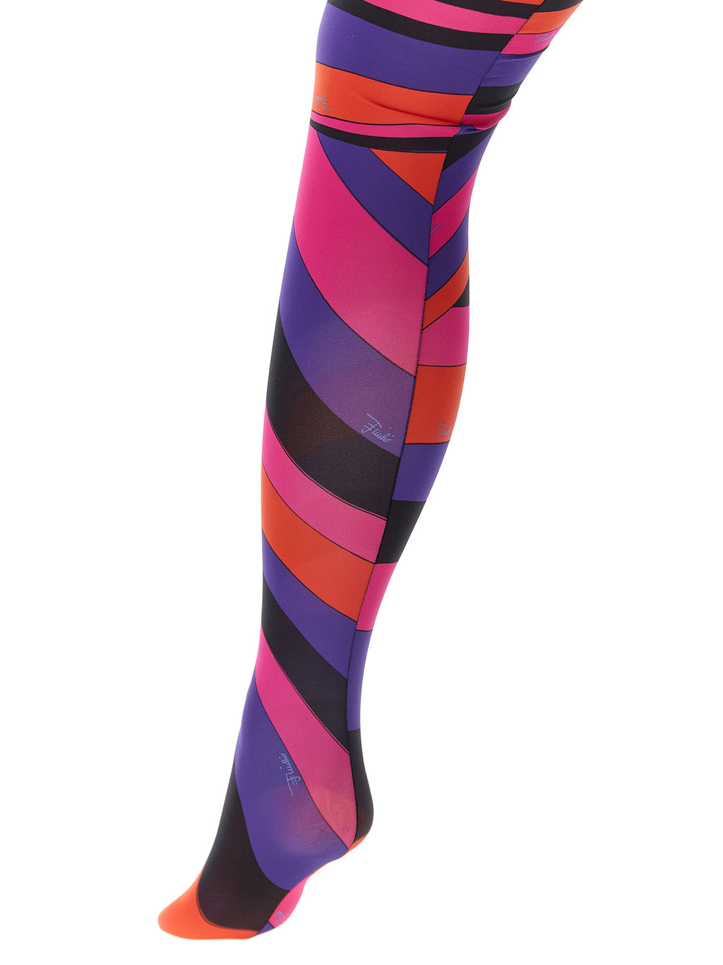 Emilio Pucci Mehrfarbige Socken aus Polyamid