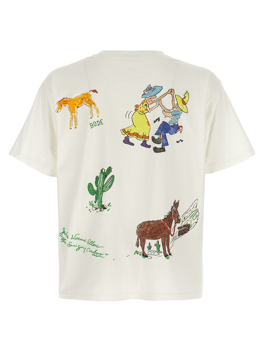 BODE White Cotton T-Shirt
