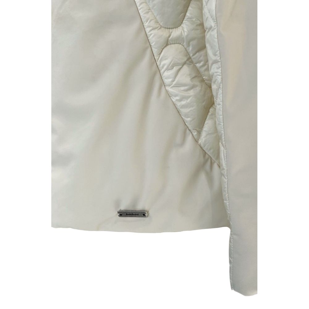 Baldinini Trend White Nylon Women Jacket