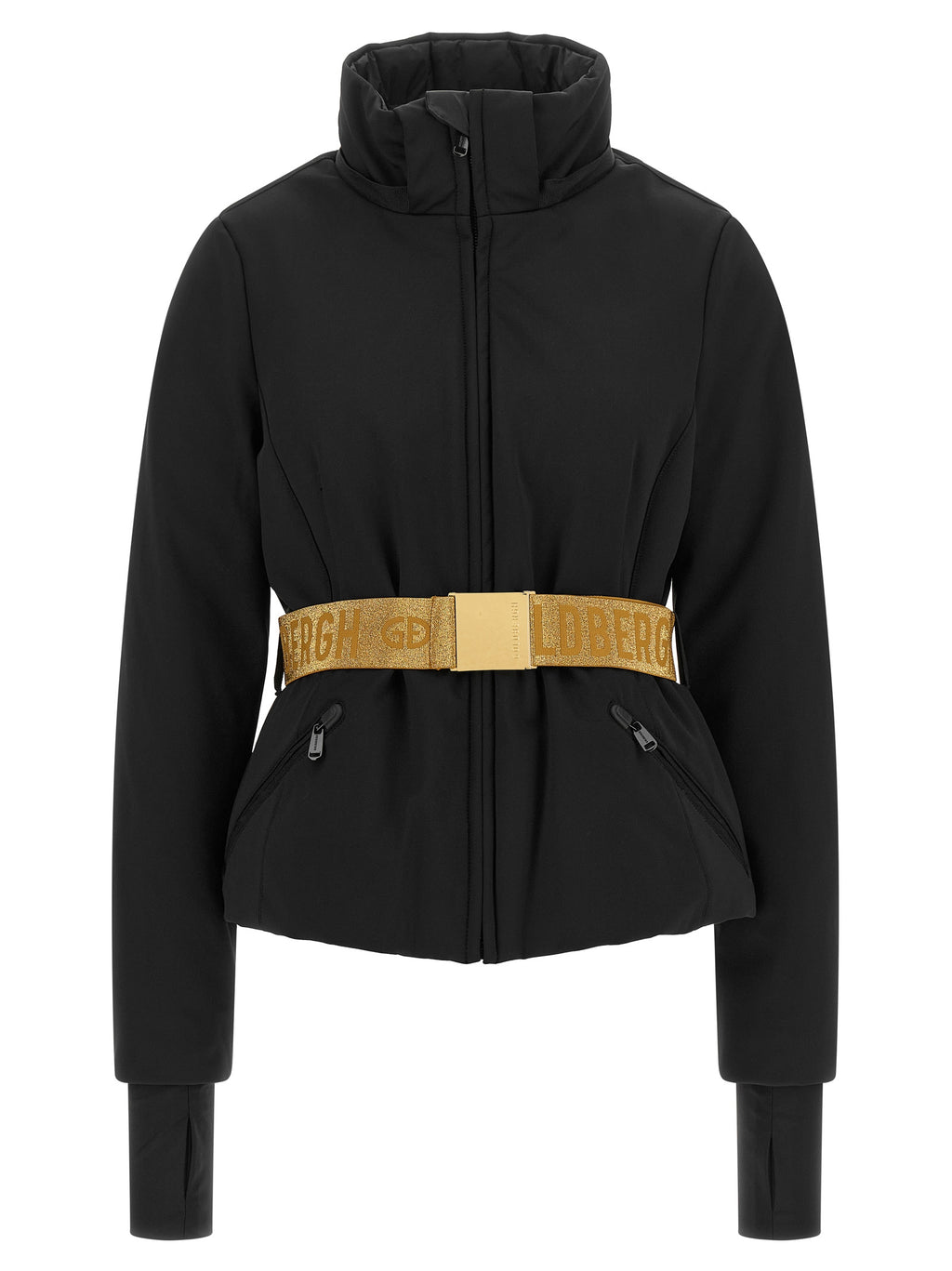 GOLDBERGH Black Polyamide Shell Jacket
