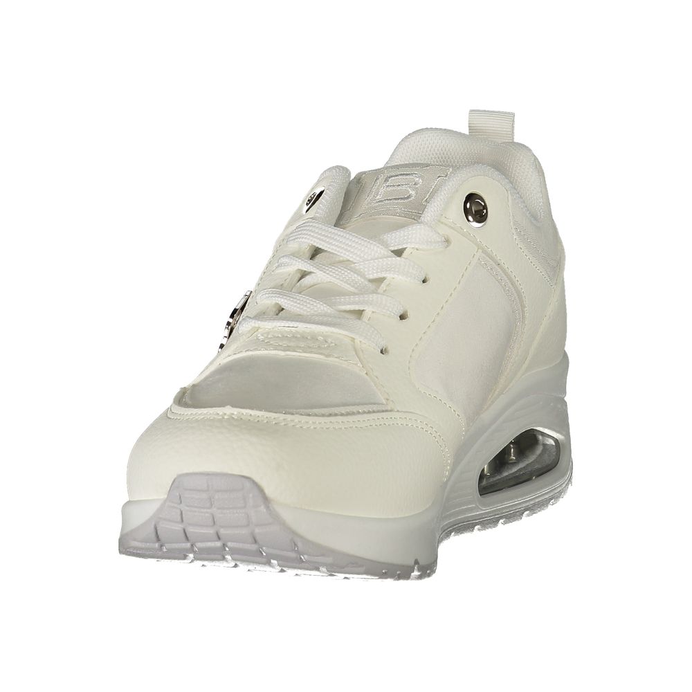 Laura Biagiotti Bianco Polyurethane Women's Sneaker