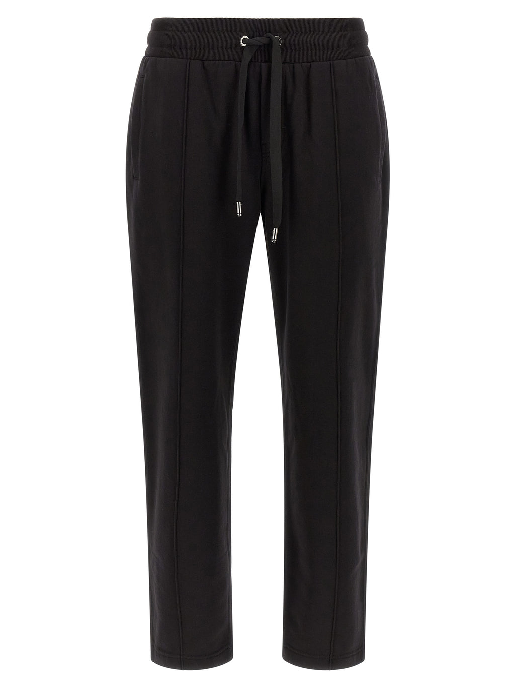 Dolce & Gabbana Black Cotton Joggers (Workout Pants)