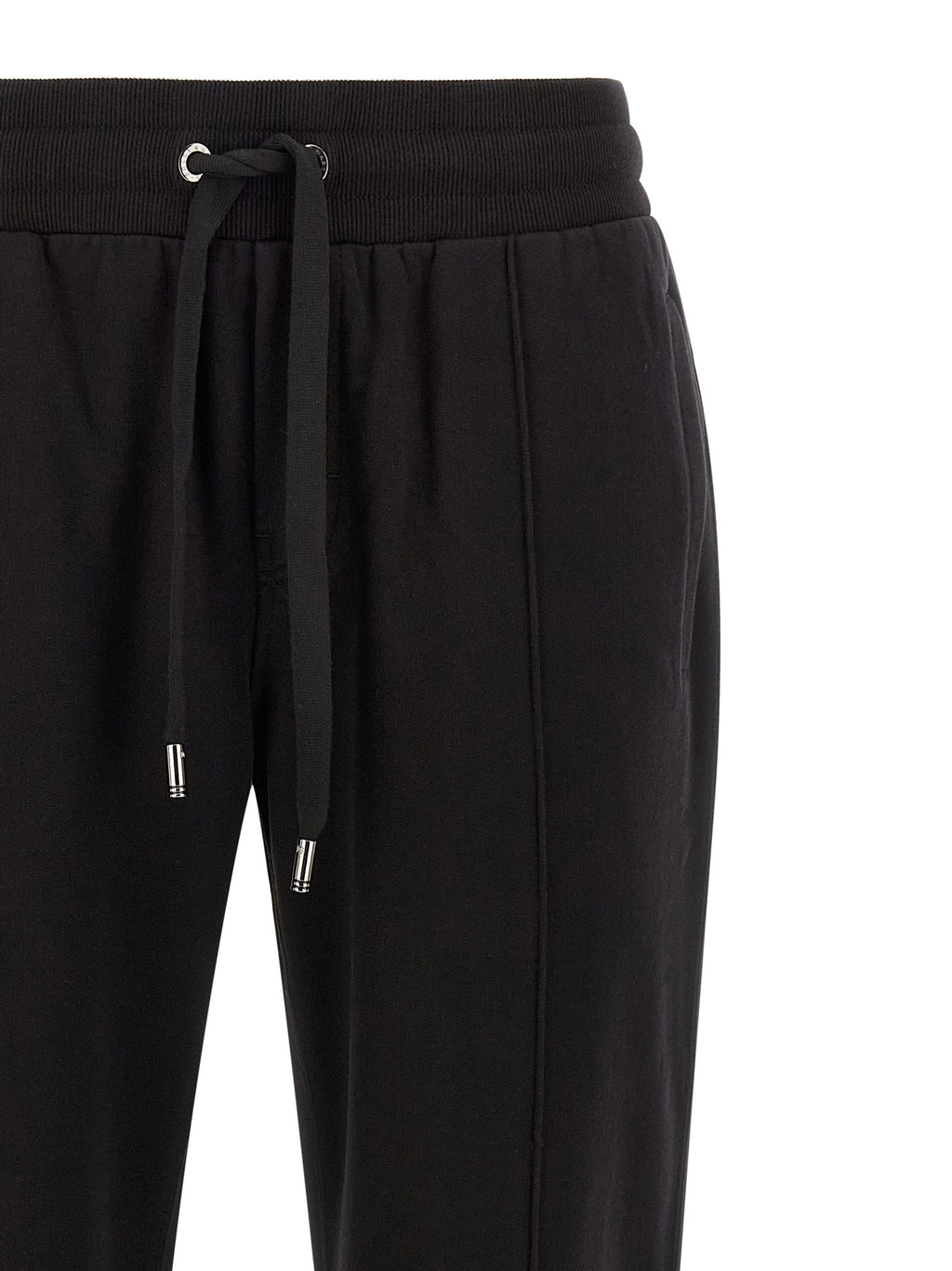 Dolce & Gabbana Black Cotton Joggers (Workout Pants)