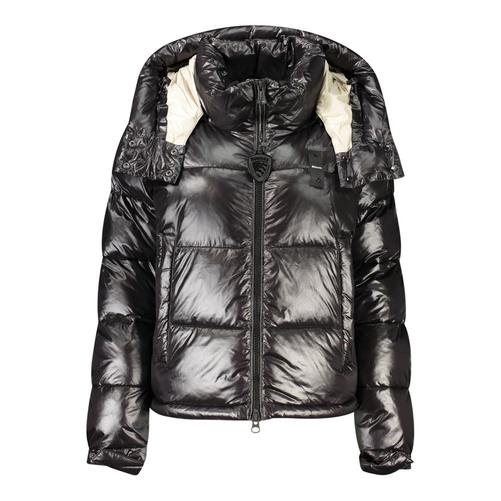 Blauer Black Polyamide Women's Jacket