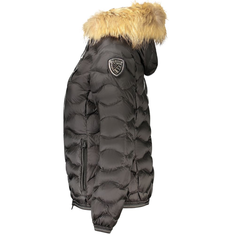 Blauer Black Polyamide Women's Jacket