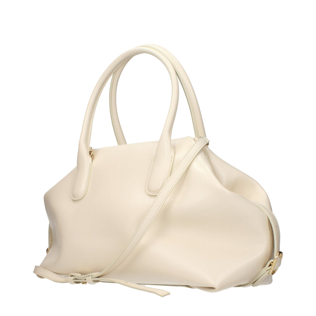 THEMOIRè Beige Leather Handbag