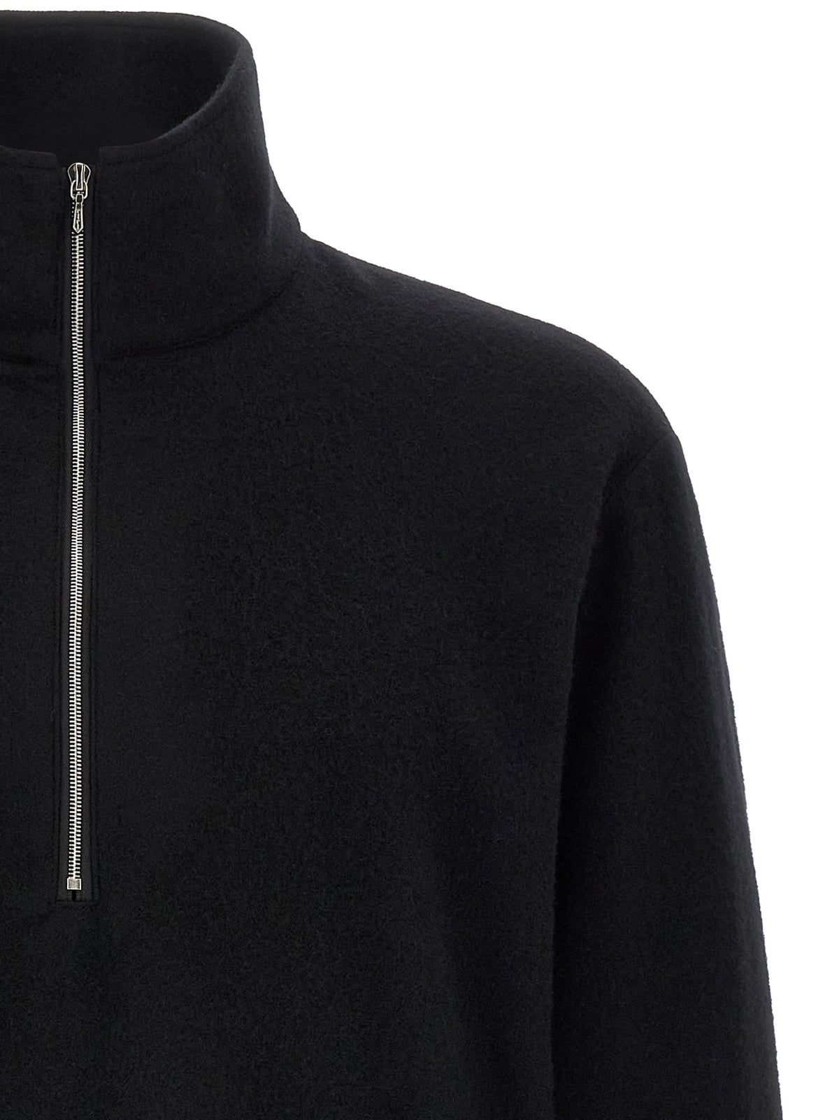 SSSTEIN Black Wool Cardigan