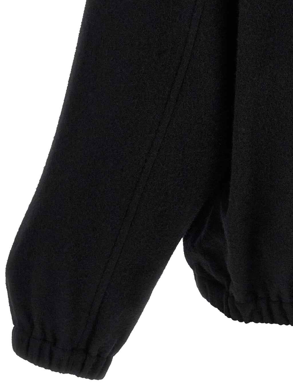 SSSTEIN Black Wool Cardigan