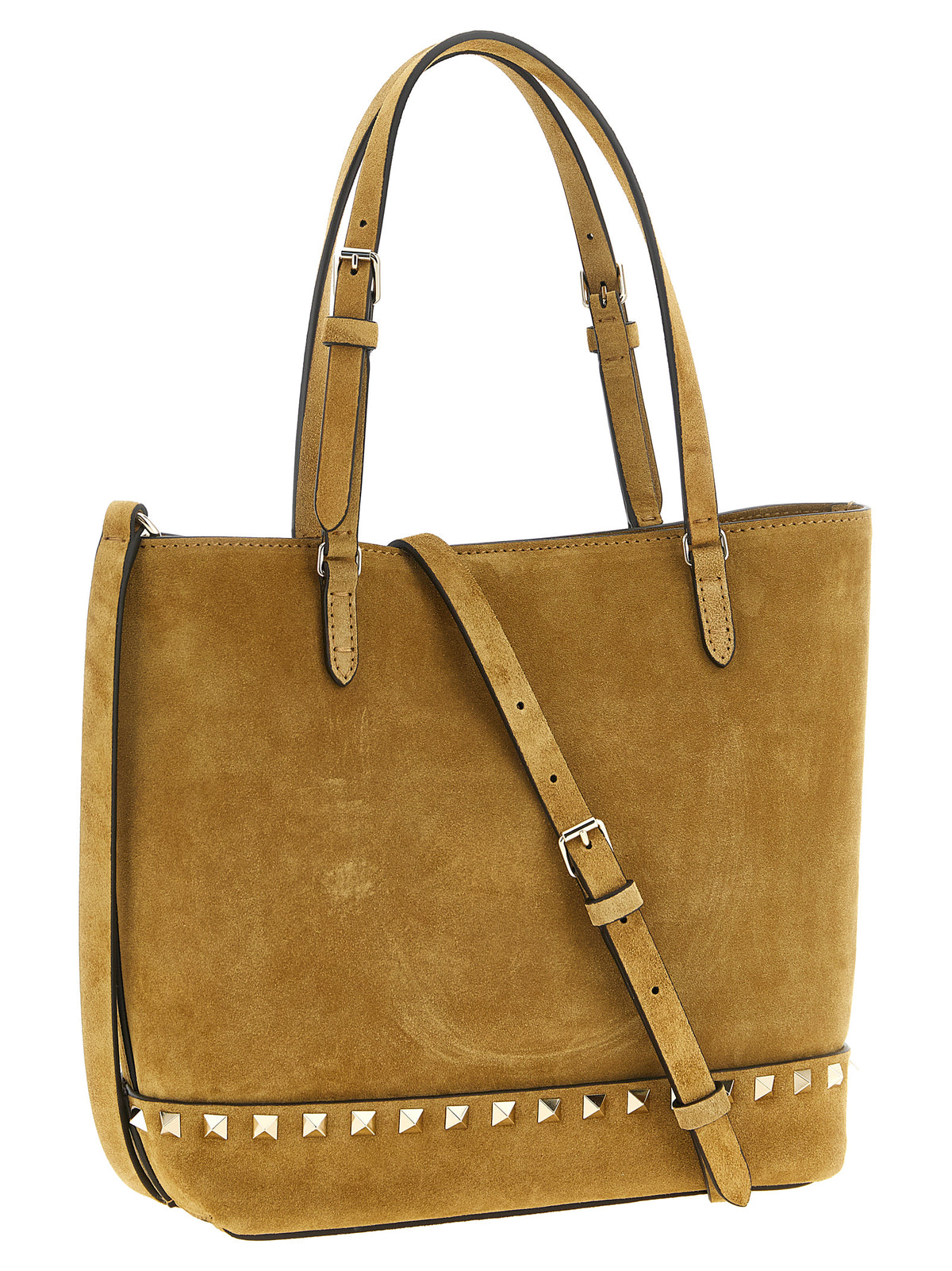 Valentino Garavani Beige Calfskin Tote Bag