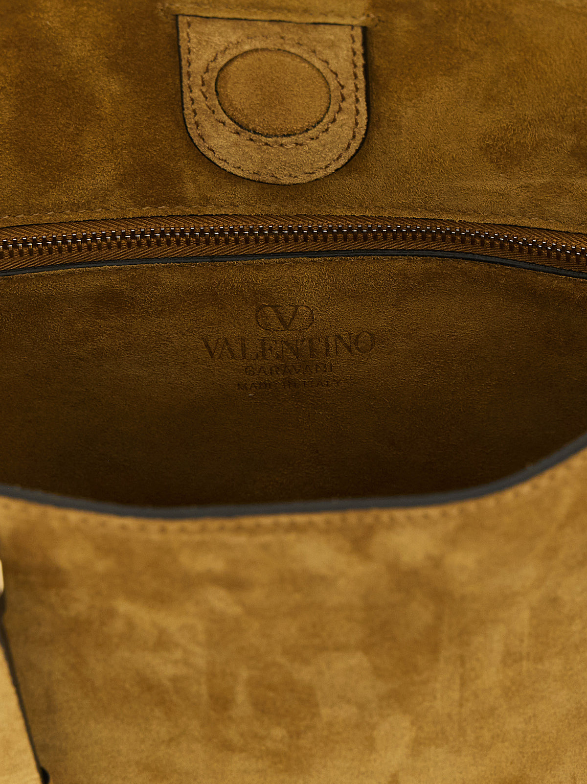 Valentino Garavani Beige Calfskin Tote Bag